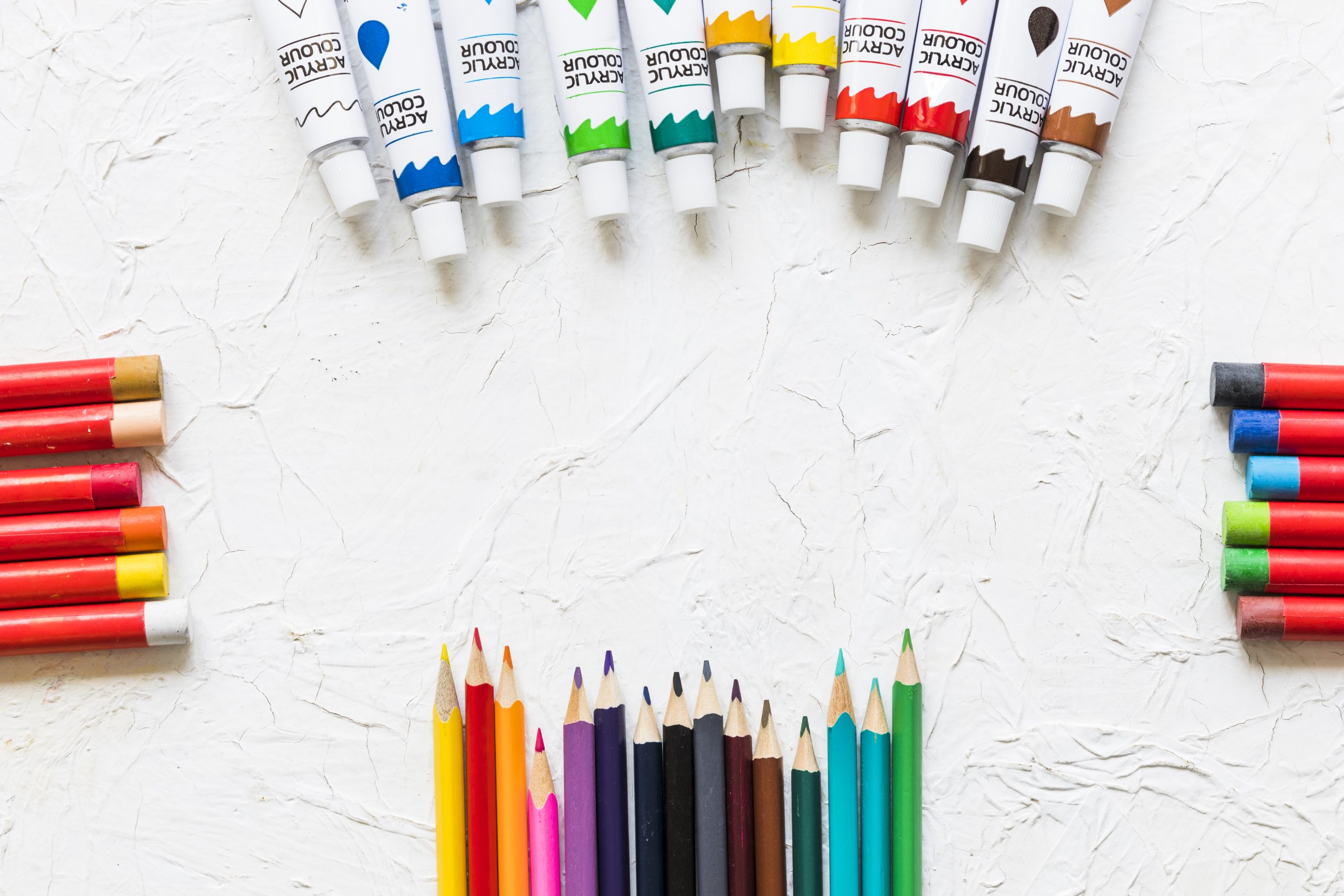 top-view-painting-material